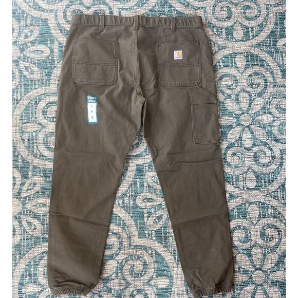 Carhartt Rugged Flex Canvas Jogger Pants Men's Regular Relaxed Fit NWT - Size 38 - Picture 2 of 11